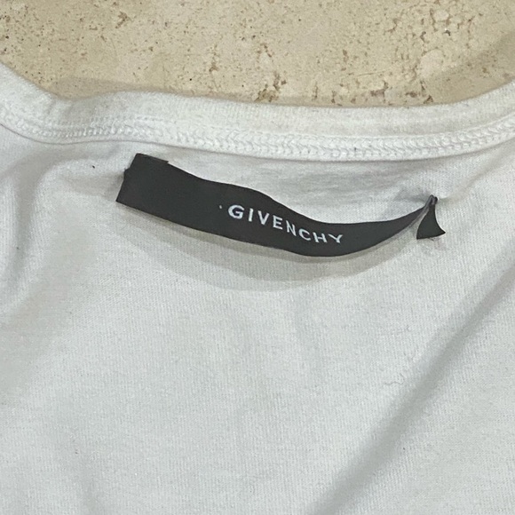 RARE Givenchy ostrich feather silver stud cotton tank S - Picture 11 of 11